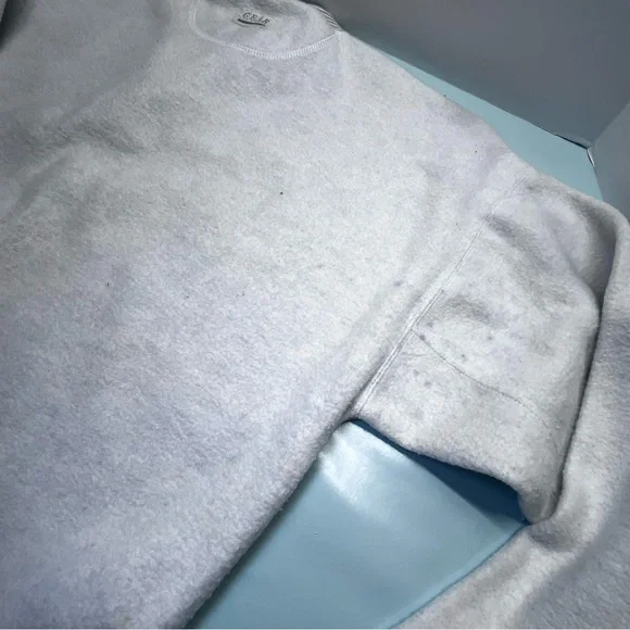 BP Vintage Gear For Sports White and Gray Crewneck Sweater - Picture 10 of 11